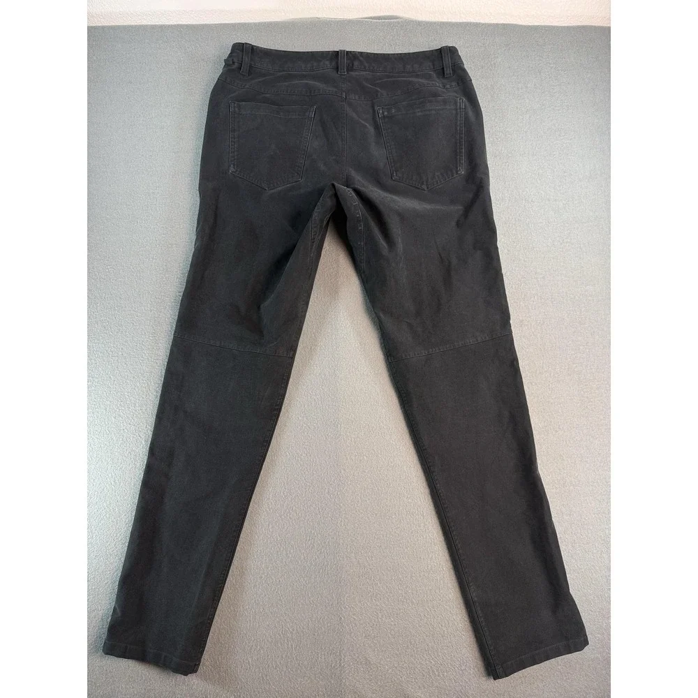 Lululemon ABC Pants Mens 34x32 Gray Slim Fit Stretch Chino 5-Pocket Casual